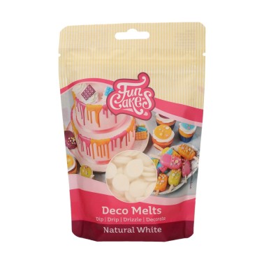 Deco Melts bianco naturale FunCakes 250 g