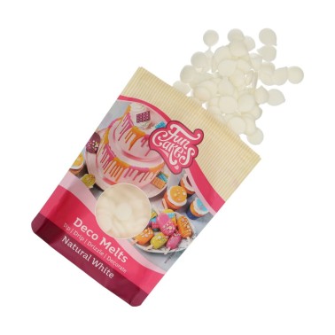 Deco Melts bianco naturale FunCakes 250 g