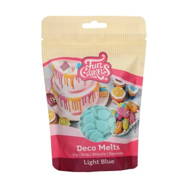 Deco Melts azzurro chiaro FunCakes 250 g