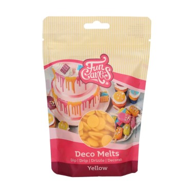 Deco Melts giallo FunCakes 250 g