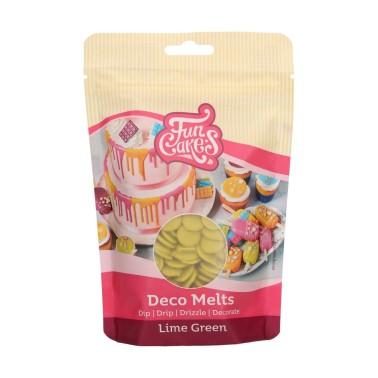 Deco Melts verde lime FunCakes 250 g