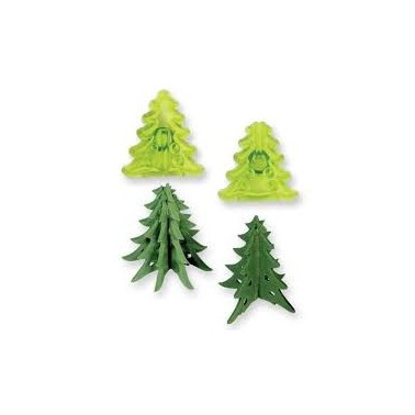 Set 2 cutter JEM albero di natale 3d - JEM in vendita su Sugarmania.it
