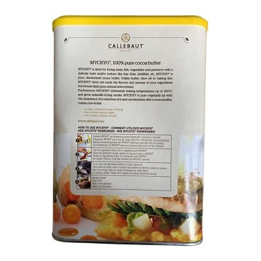 Mikronizované kakaové máslo mycryo Callebaut 600g