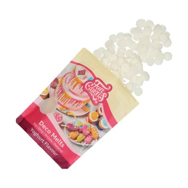 Deco Melts gusto yogurt FunCakes 250 g bianco