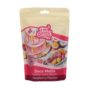 Deco Melts gusto lampone FunCakes 250 g rosa