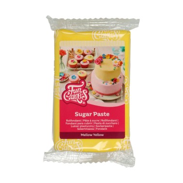 Pasta di zucchero FunCakes Mellow Yellow  250g