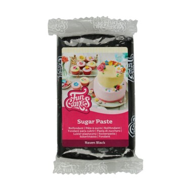 Cukrová pasta Facecakes Raven Black 250g
