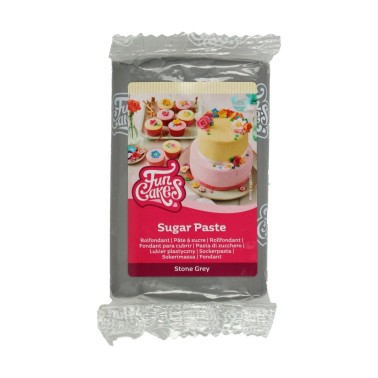Sugar Pasta Funcakes Stone Gray 250g