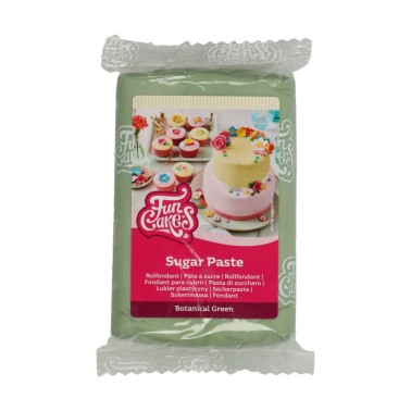 Sugar Pasta Funcakes Botanical Green 250g
