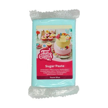 Sugar Pasta Funcakes Pastell Blau 250g
