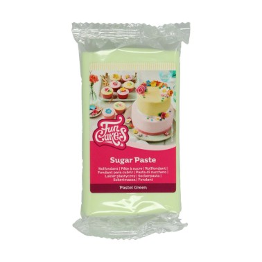 Pasta di zucchero FunCakes Pastel Green 250g