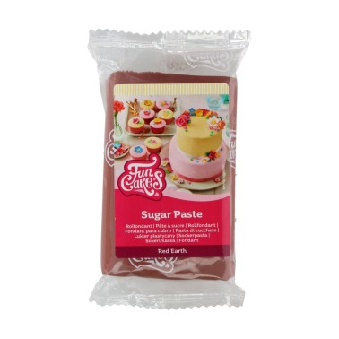 Sugar těstoviny Facecakes Země červená 250g