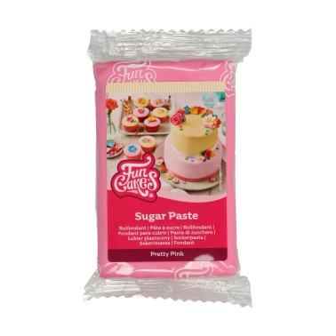 Sugar Pasta Funcakes Pretty Pink 250g