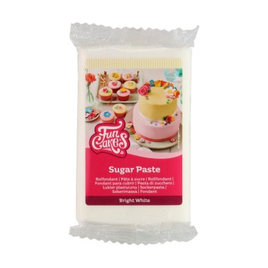 Sugar Paste White Funcakes Aroma Vanilla 250g