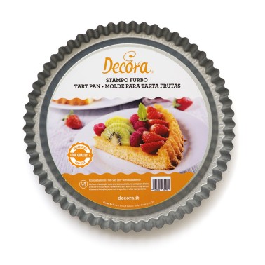 Moule non-bâton clopulaire pour tarte ronde Decora