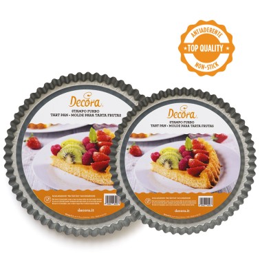 Moule non-bâton clopulaire pour tarte ronde Decora