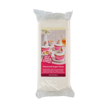 Pasta di zucchero bianca per copertura 500 g per Cake Design - PapoLab