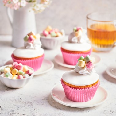 Sugar Pasta Funcakes White 1kg Geschmack Eibisch