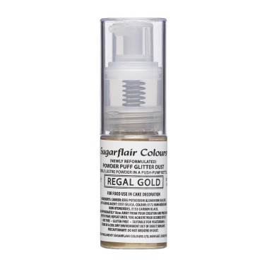 Spray polvere glitter oro regale 10 g
