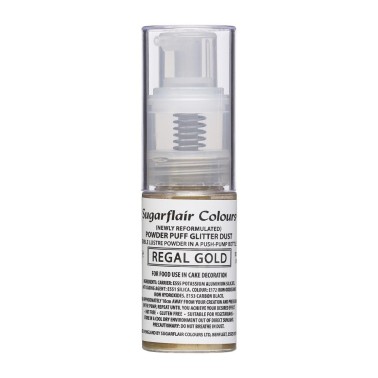 Spray polvere glitter oro regale 10 g