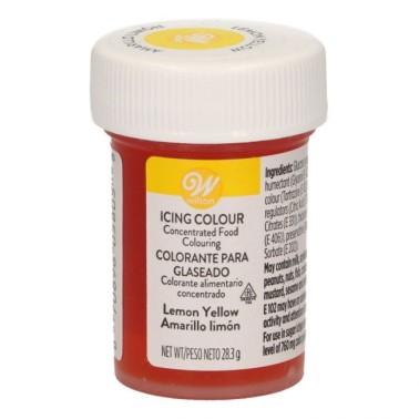Colorant alimentaire Wilton 28 g jaune citron