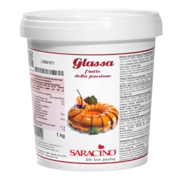 Glassa a specchio al frutto della passione Saracino 1 kg