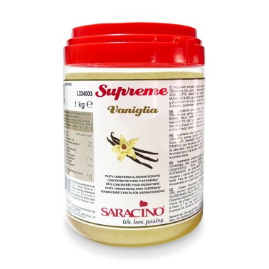 Vanilla flavoring pasta Supreme Saracino 1 kg