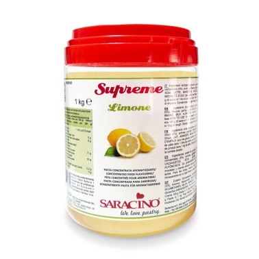 Pasta aromatizzante Limone Le Supreme Saracino 1 kg