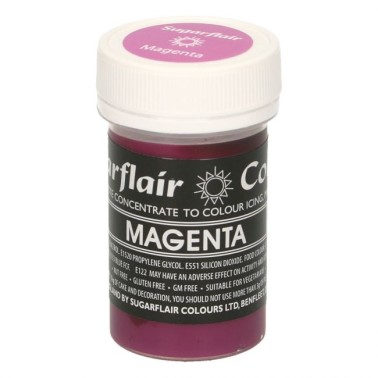 Sugarflair Paste Colours - Pastel Magenta - 25g