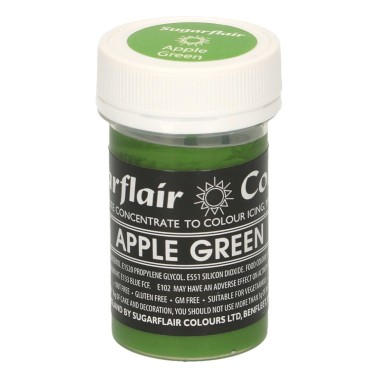 Sugarflair Paste Colours - Pastel Apple Green - 25g
