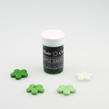 Sugarflair Paste Colours - Pastel Apple Green - 25g