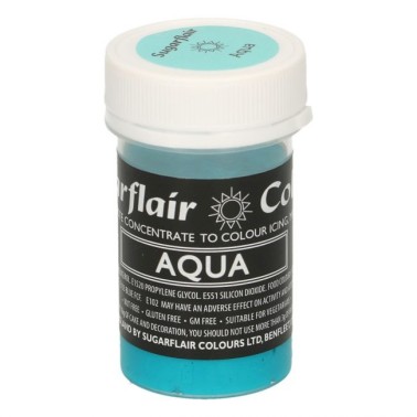 Sugarflair Paste Colours - Pastel Aqua - 25g