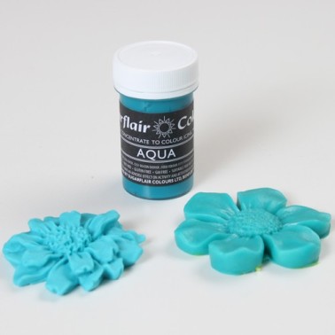 Sugarflair Paste Colours - Pastel Aqua - 25g