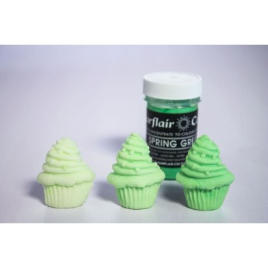 Sugarflair Pâte de pâte de pâte de pâte vert vert - 25g