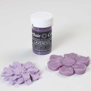 Sugarflair Lavender Pastel Paste Color - 25g