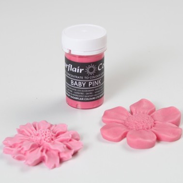 Sugarflair Baby Pink Pastel Paste Colour - 25g
