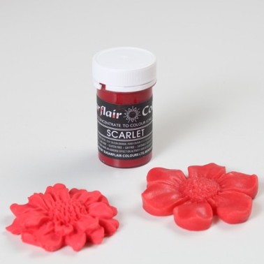 Sugarflair Scarlet Pastel Paste Colour - 25g