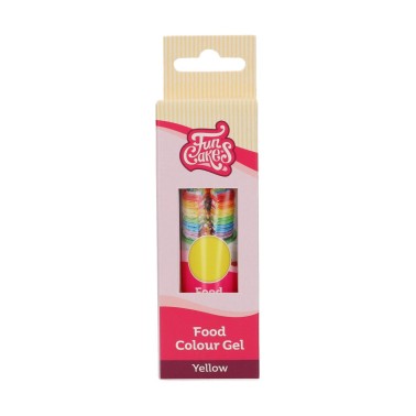 Colorante alimentare gel Giallo Funcakes 30 g