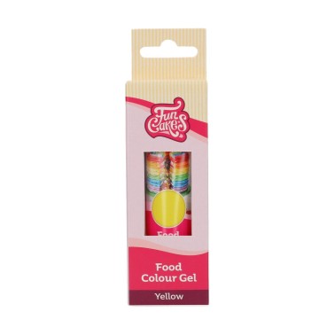 Colorante alimentare gel Giallo Funcakes 30 g