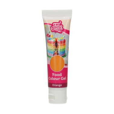 Colorante alimentare gel Arancione Funcakes 30 g