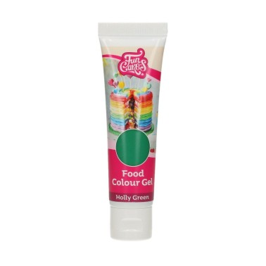 Colorante alimentare gel Verde Agrifoglio Funcakes 30 g