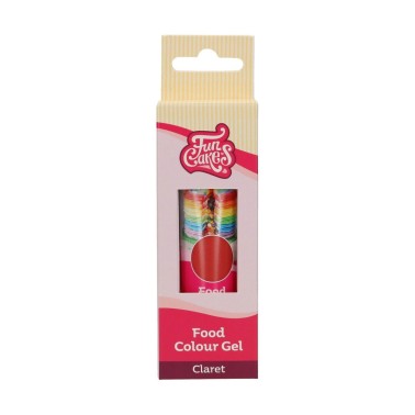 Claret Gel Potravinový barvivo Funcakes 30 g