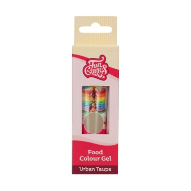 Urban Taupe gel potravinové barvivo Funcakes 30 g