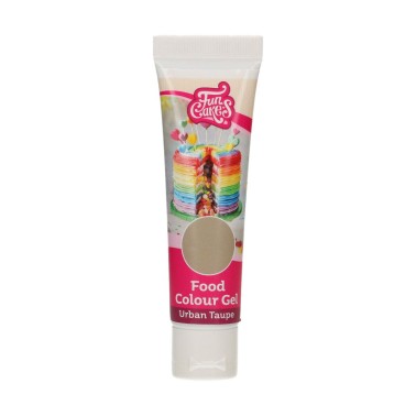 Urban Taupe Gel Food Dye Funcakes 30 g
