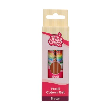 Colorante alimentare gel Marrone Funcakes 30 g