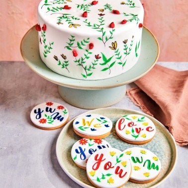 Pennarello alimentare giallo oro FunCakes