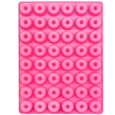 Stampo silicone mini ciambelline/ donuts 