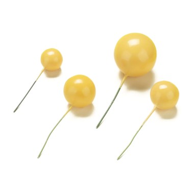 Dort Bubble Topper žluté plastové 4 ks