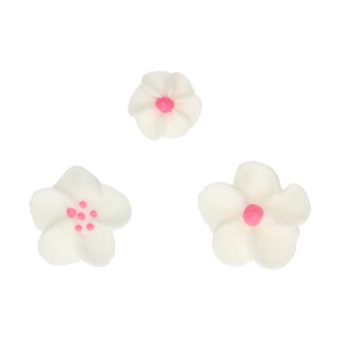 Fiorellini di zucchero Blossom mix bianco rosa FunCakes