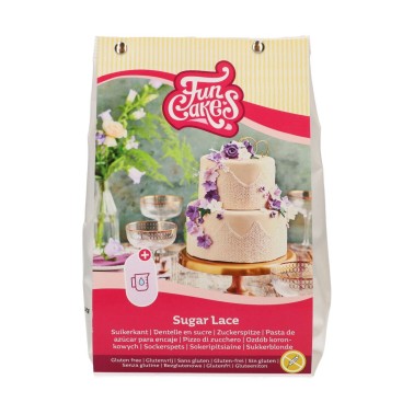 Připraven pro krajkou White 400 G Fucakes
